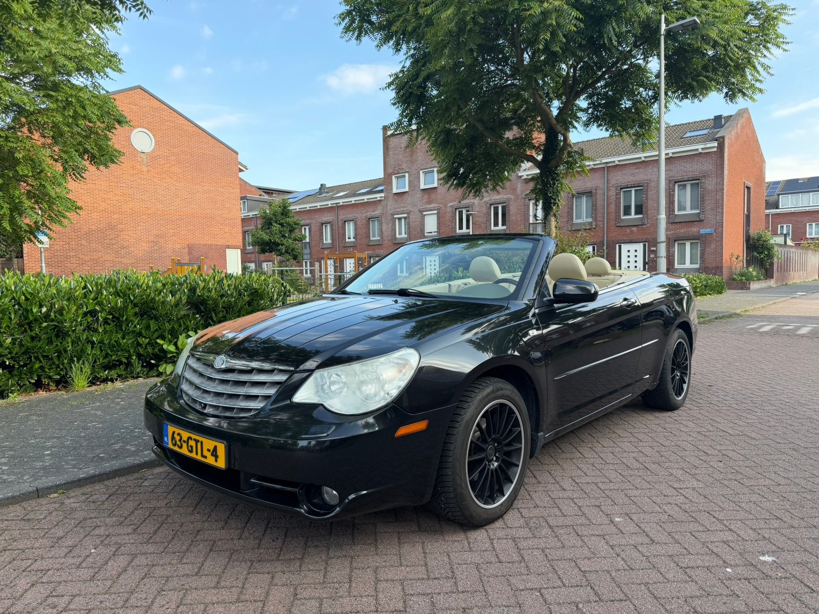 Chrysler Sebring 2.7 V6 Cabrio Autom Hardtop Nette Auto, 450 kg, Beige, 186 pk, Cabriolet