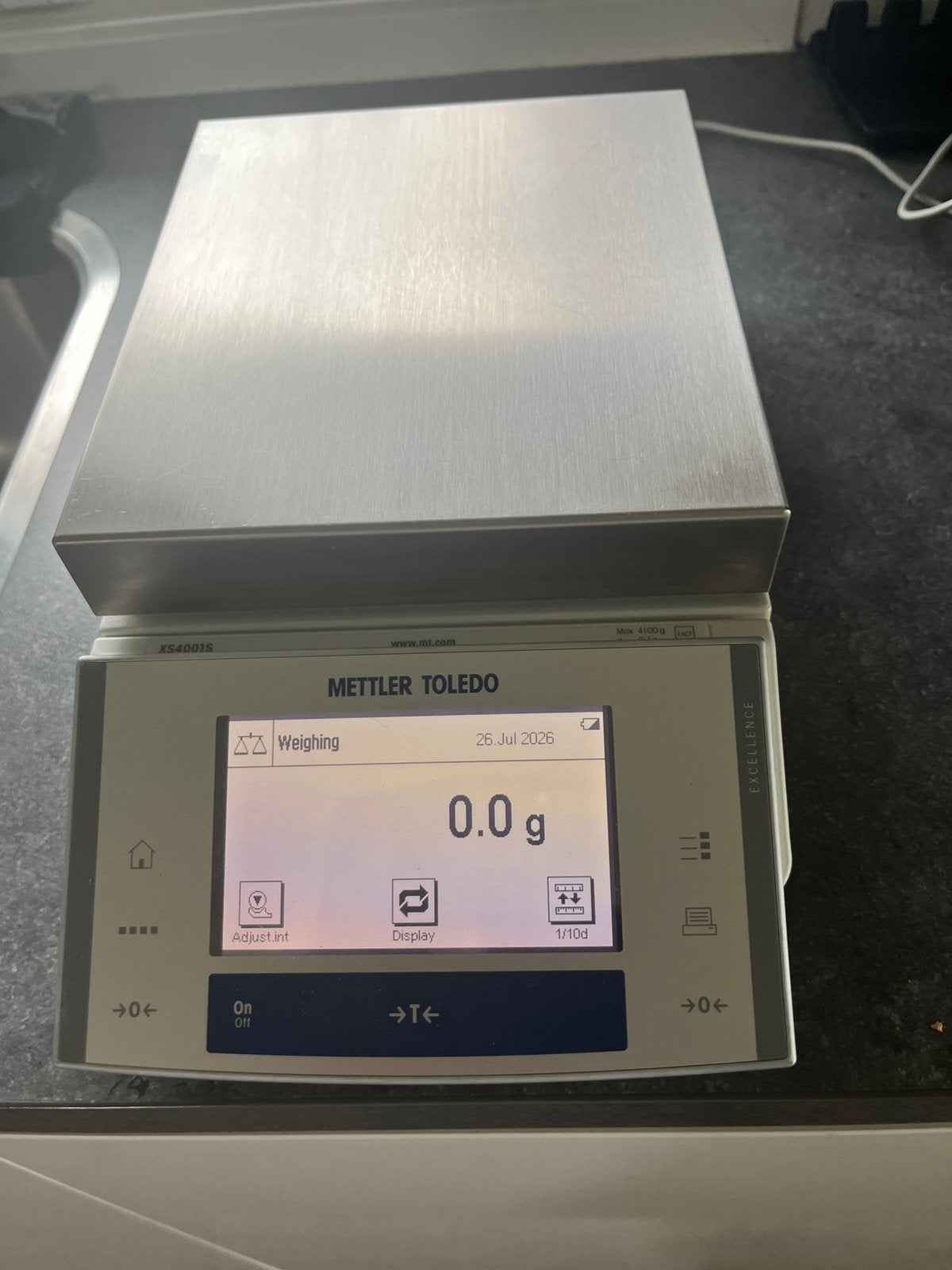 Mettler-Toledo precisie balans XS4100S bereik 4100g op 0,1 g, Ophalen, Zo goed als nieuw, Overige typen