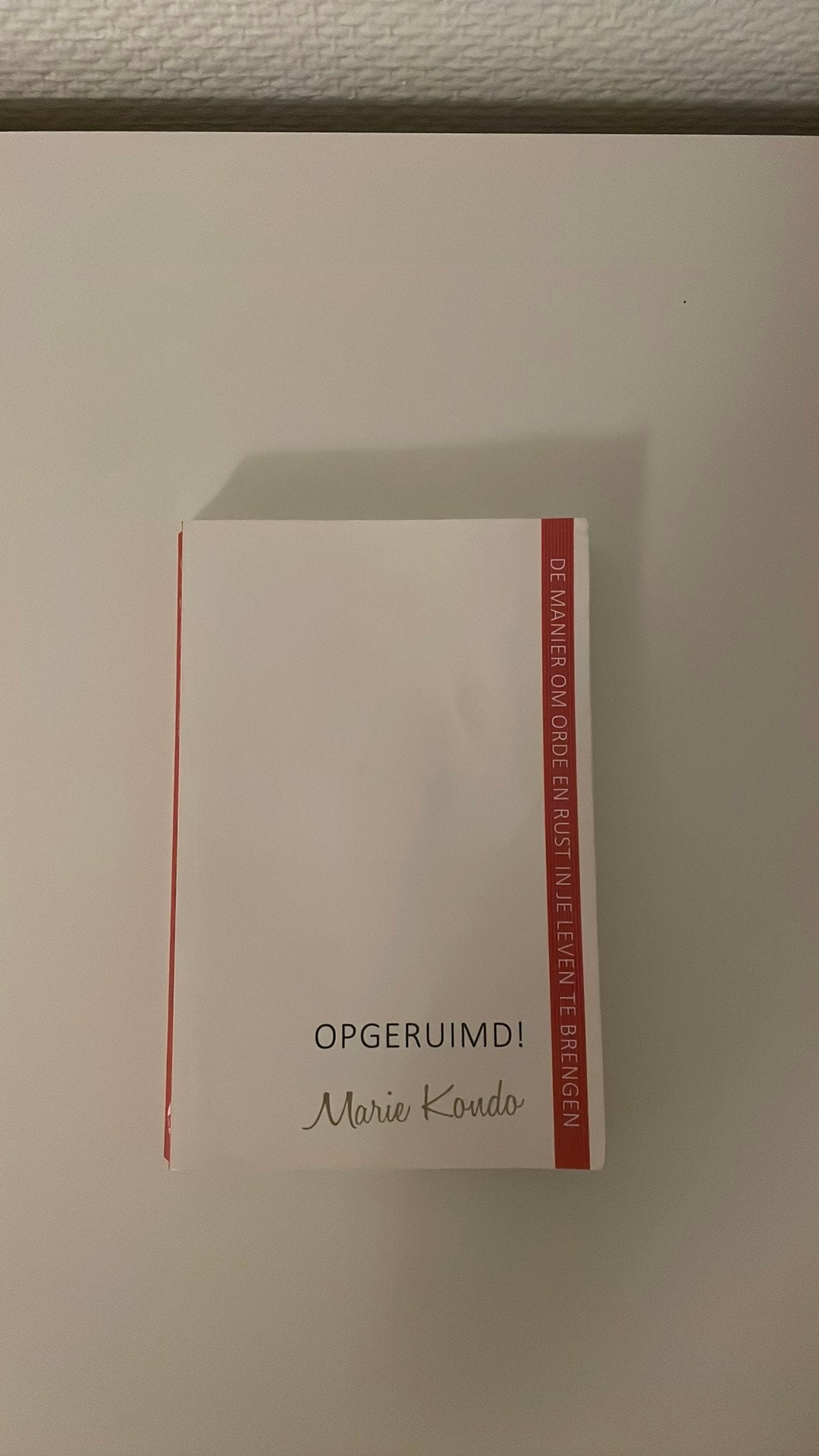 Opgeruimd! Marie koudo, Ophalen, Zo goed als nieuw