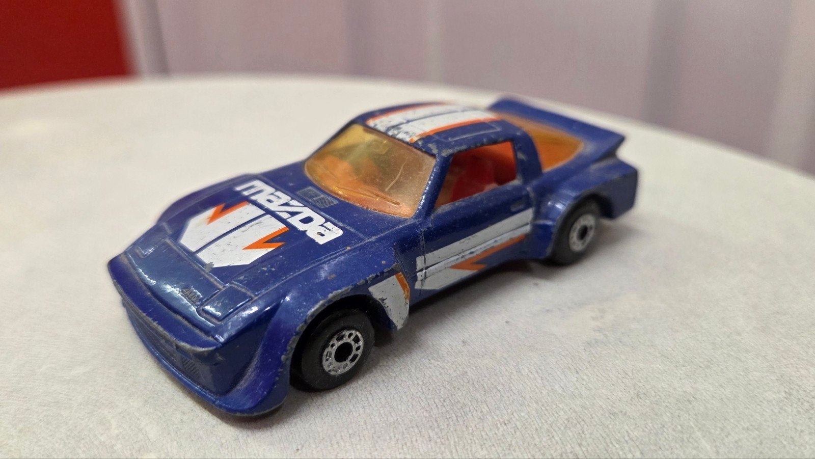 Matchbox Mazda RX-7 1982 Diecast, Ophalen of Verzenden, Gebruikt, Overige typen