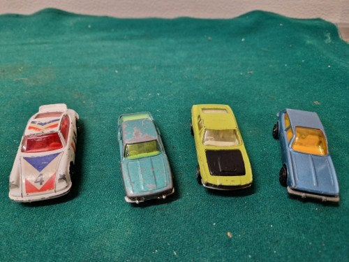 corgi auto's vintage, 4 stuks, Ophalen of Verzenden, 'T Olde Gre-j, Info@toldegrej.nl, Endepoelstraat 20f Didam