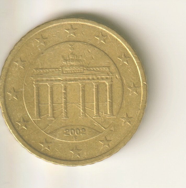 50 cent 2002 f duitsland, Verzenden, Duitsland, 50 cent