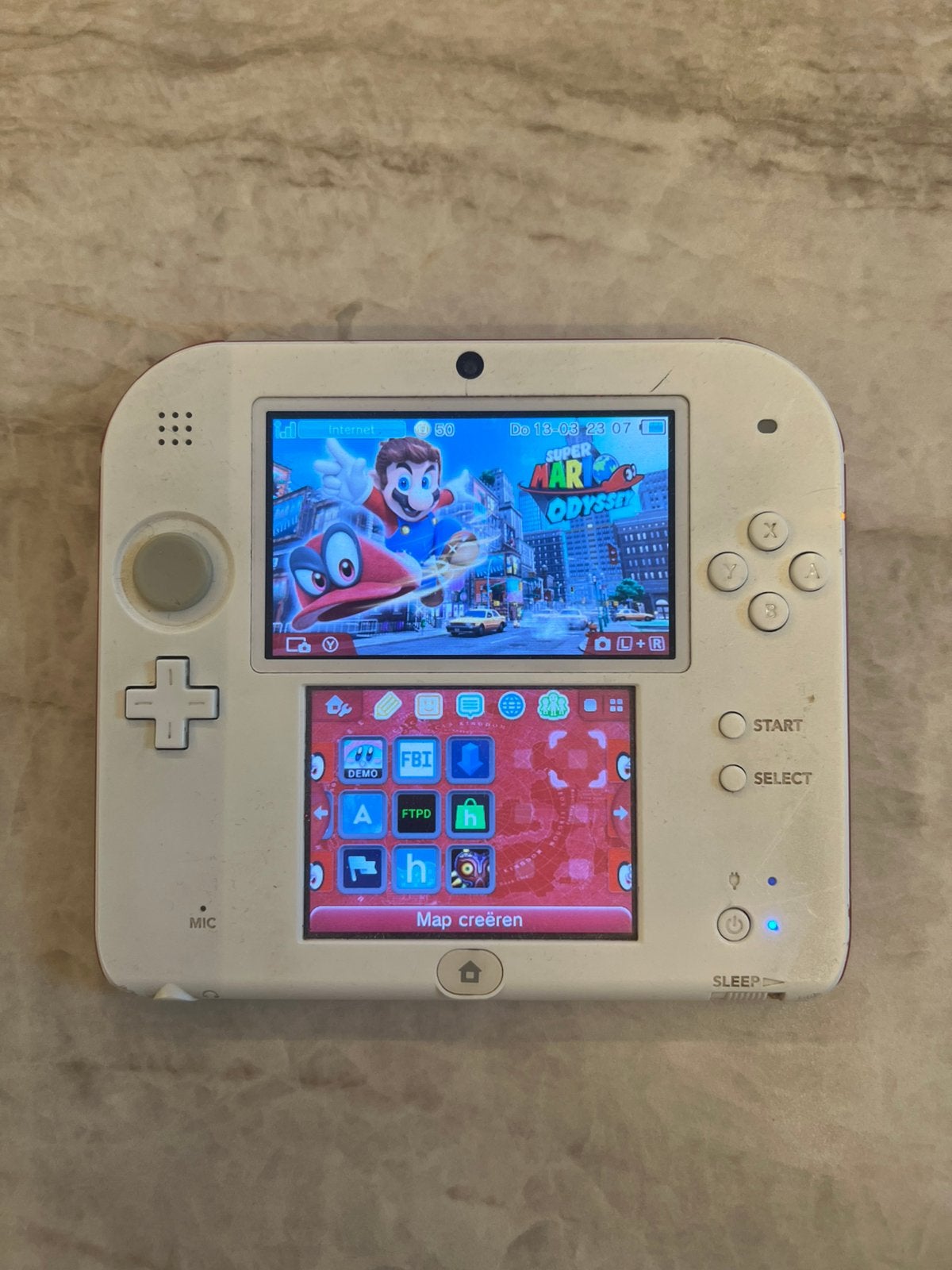 Homebrew Nintendo DS, Spelcomputers en Games, Ophalen of Verzenden, Zo goed als nieuw, 3DS