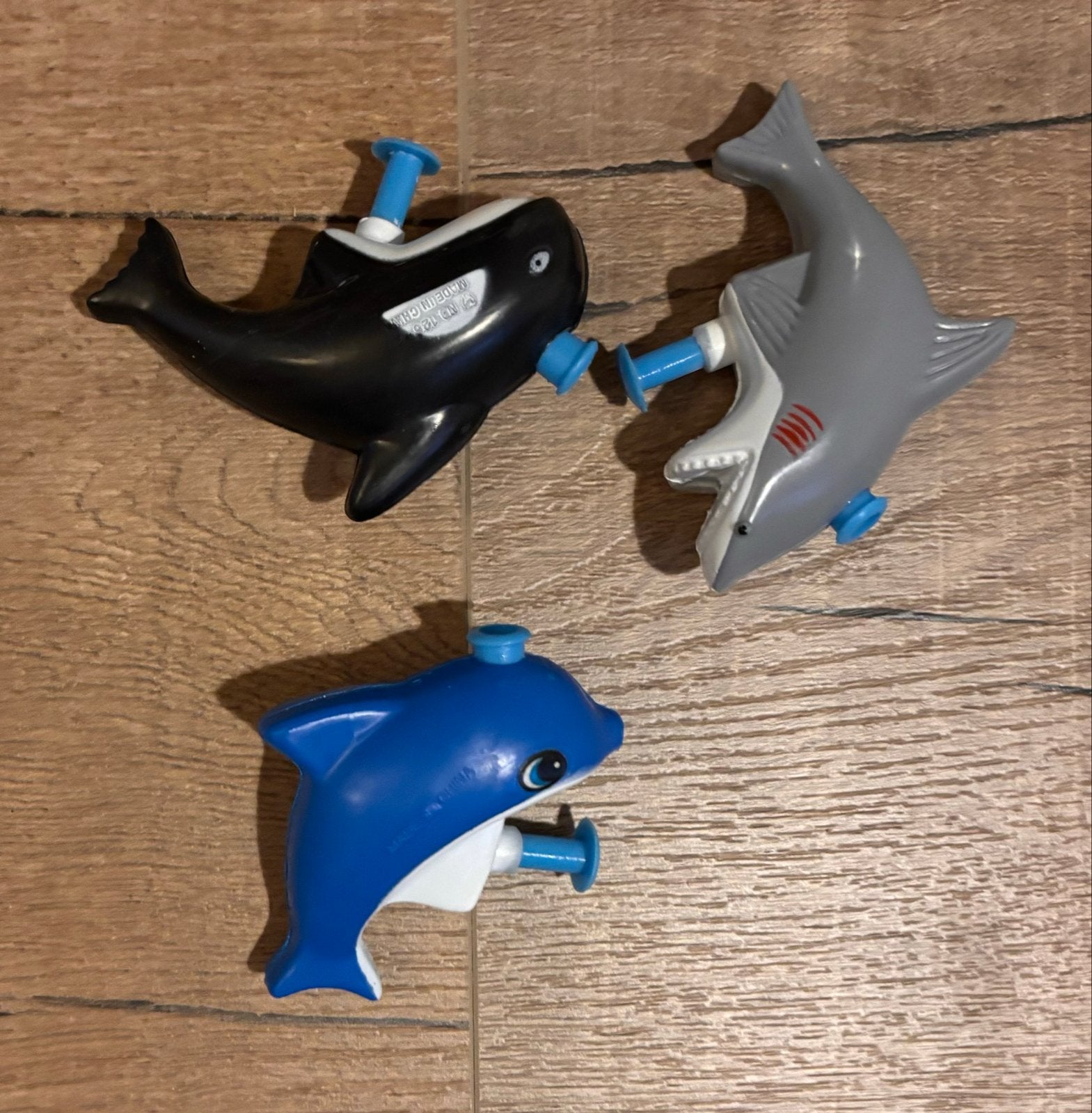 Waterpistooltjes (23) in de vorm van een Dolfijn, Haai, Orka, Verzenden, Nieuw