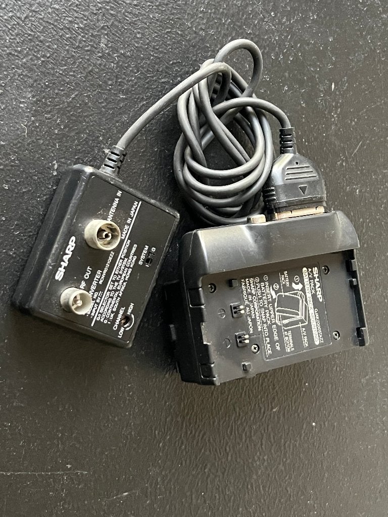 Sharp AV pack RF adaptor voor camera, Ophalen, Overige soorten, Overige typen