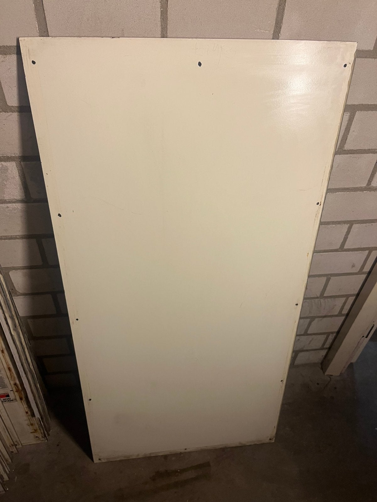 Te koop witte Trespa platen, Ophalen, Gebruikt