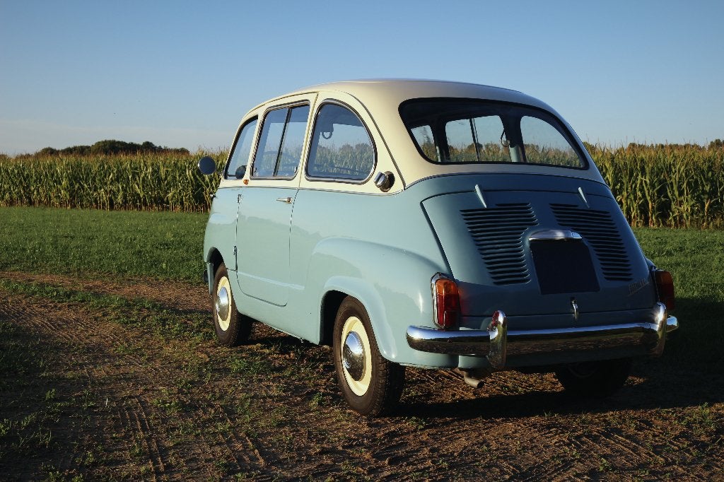 Fiat 600 Multipla 1959 1e serie zeszitter gedocumenteerd, foto 3