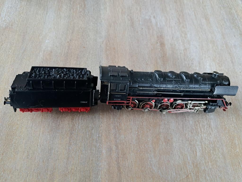 Märklin 3047 DB Stoomlocomotief BR 44 690, Wisselstroom, Gebruikt, Locomotief, Ophalen of Verzenden