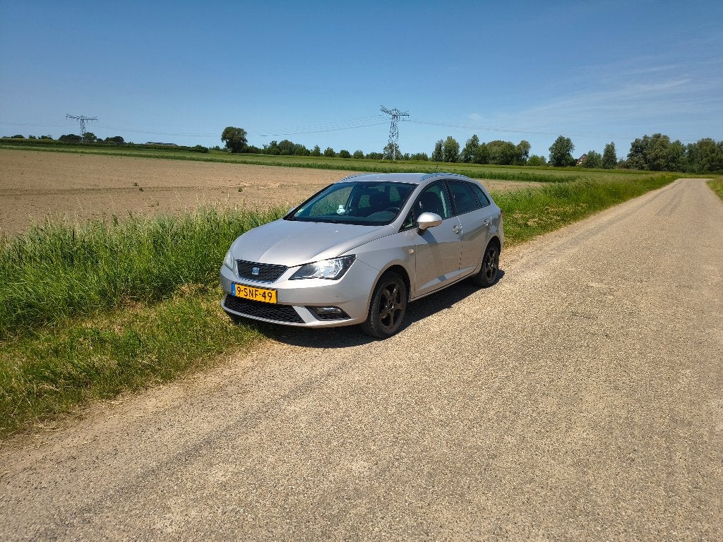 Seat Ibiza 1.2TDI 55KW Ecomotive ST 2013 Beige, Auto's, Voorwielaandrijving, Stof, 74 pk, 1199 cc