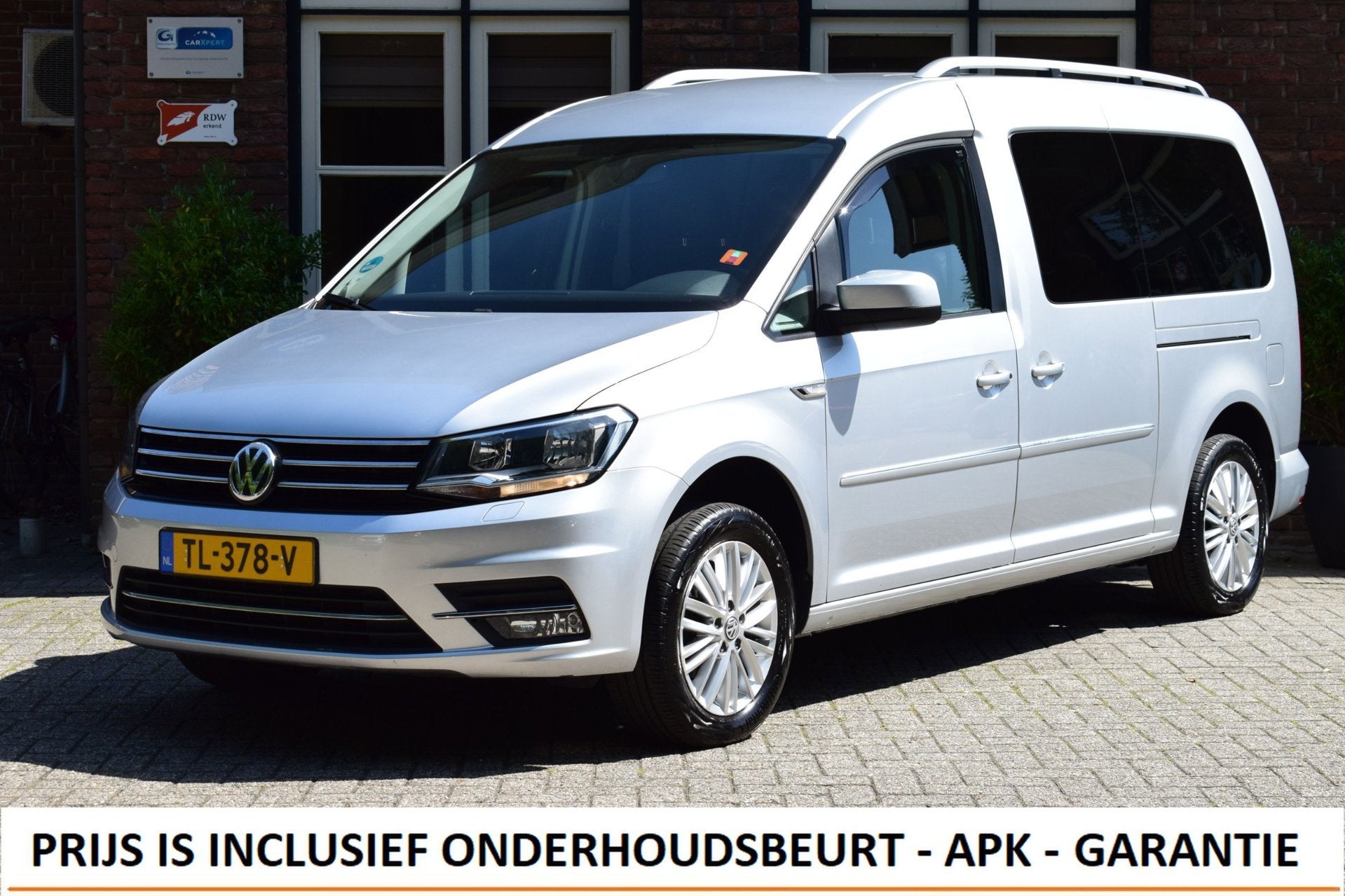 Volkswagen Caddy Maxi 1.0 TSI 7Pers. Highline Trekhaak | Sto, Auto's, Volkswagen, Voorwielaandrijving, Gebruikt, 7 stoelen, Handgeschakeld