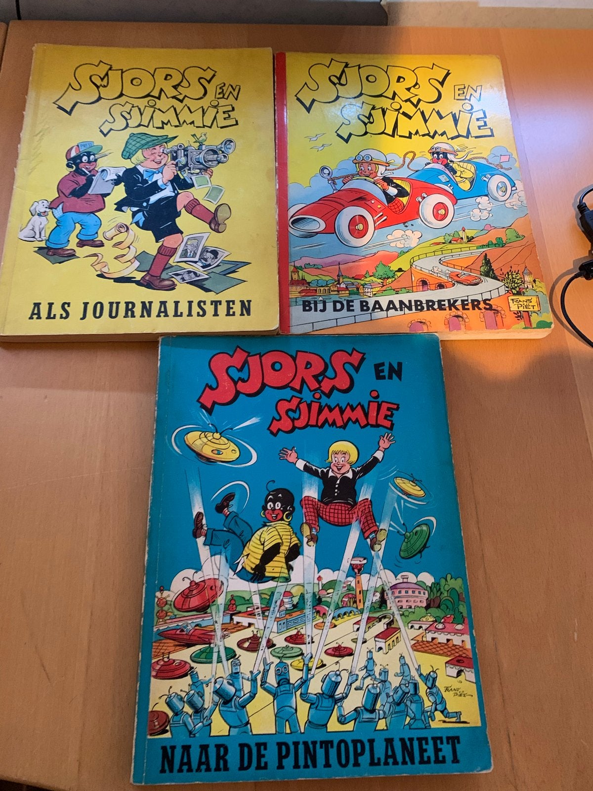 Sjors en Sjimmie - 3 stripboeken, Boeken, Meerdere stripboeken, Ophalen of Verzenden, Gelezen