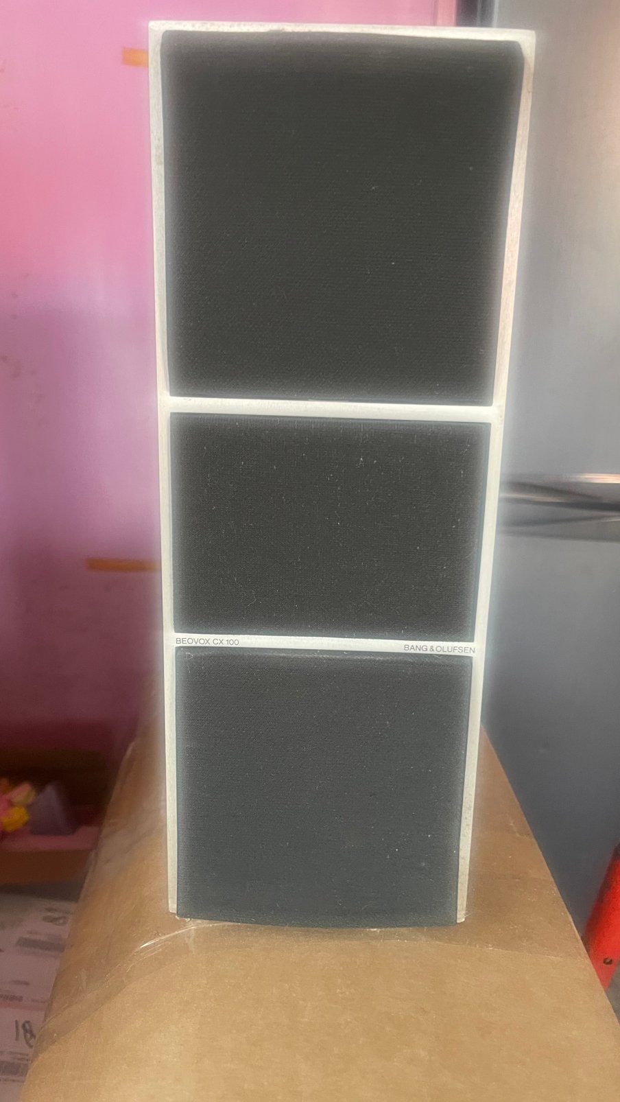 1 Bang & Olufsen Beovox CX100 Speaker (100W), Ophalen of Verzenden, Gebruikt