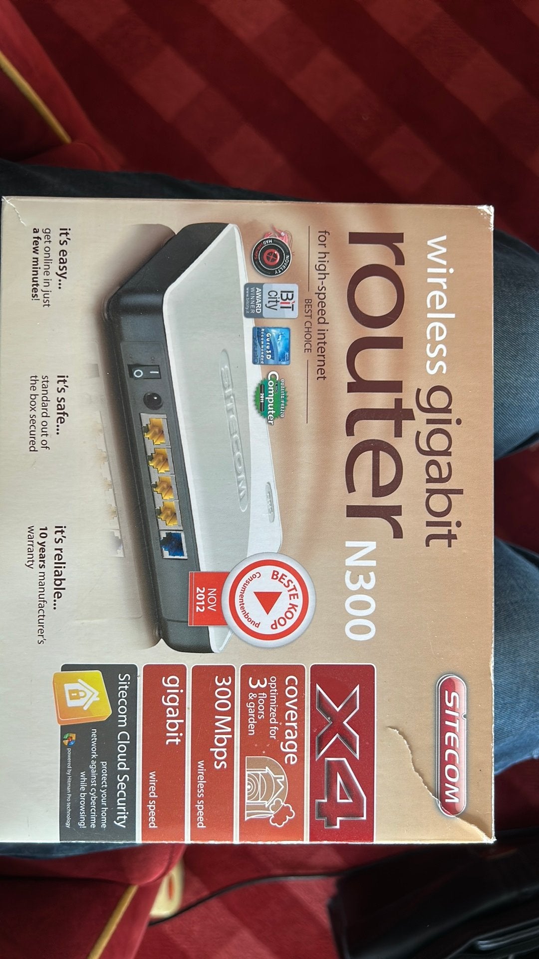Router voor wifi in huis, Ophalen of Verzenden, Zo goed als nieuw