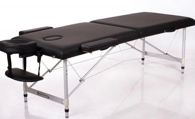 Massagetafel, Ophalen
