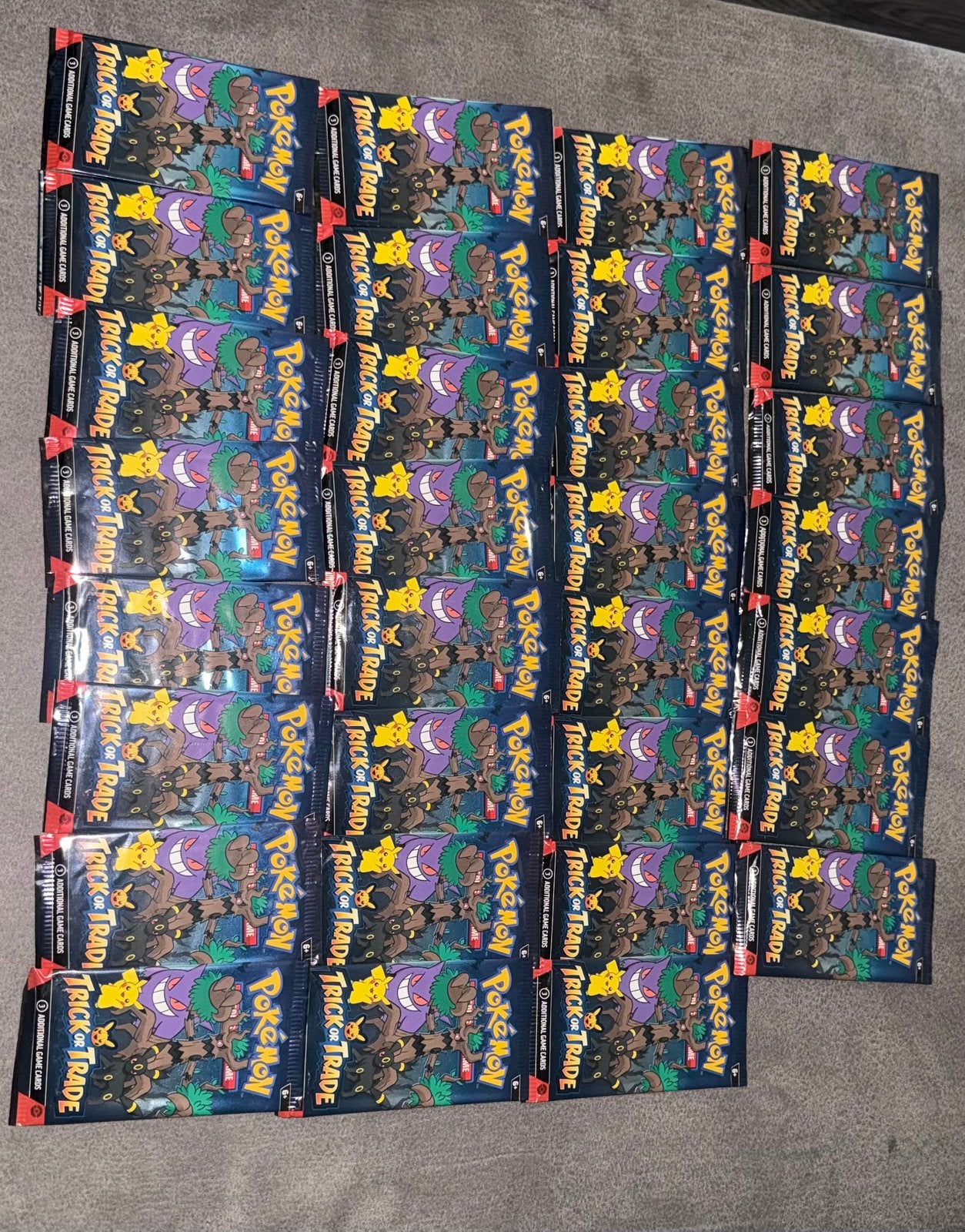 31x Pokémon Trick or Trade Booster Packs – Nieuw & Geseald, Ophalen, Nieuw, Booster