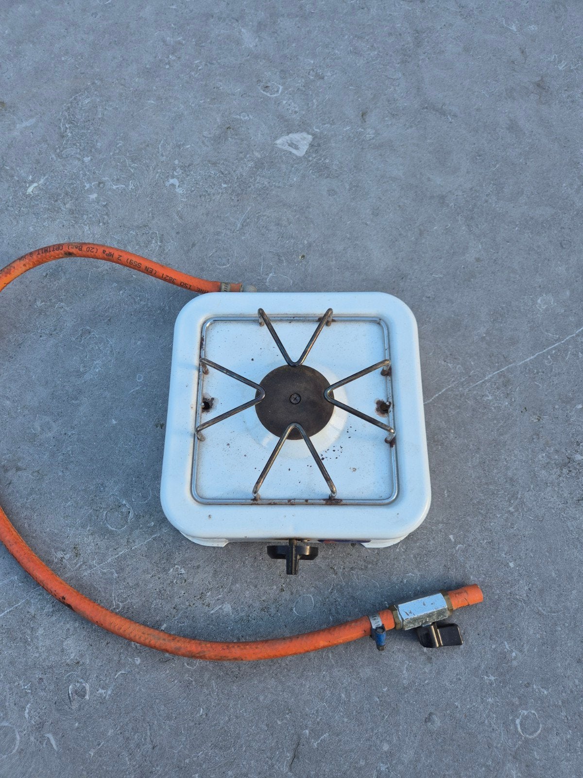 Compact gasfornuisje - Ideaal voor camping of buitenkeuken, Ophalen of Verzenden, Gebruikt