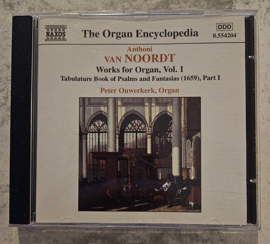 Anthoni van Noordt - Works for Organ Vol. 1 (Peter Ouwerkerk, Ophalen of Verzenden, Barok, Gebruikt