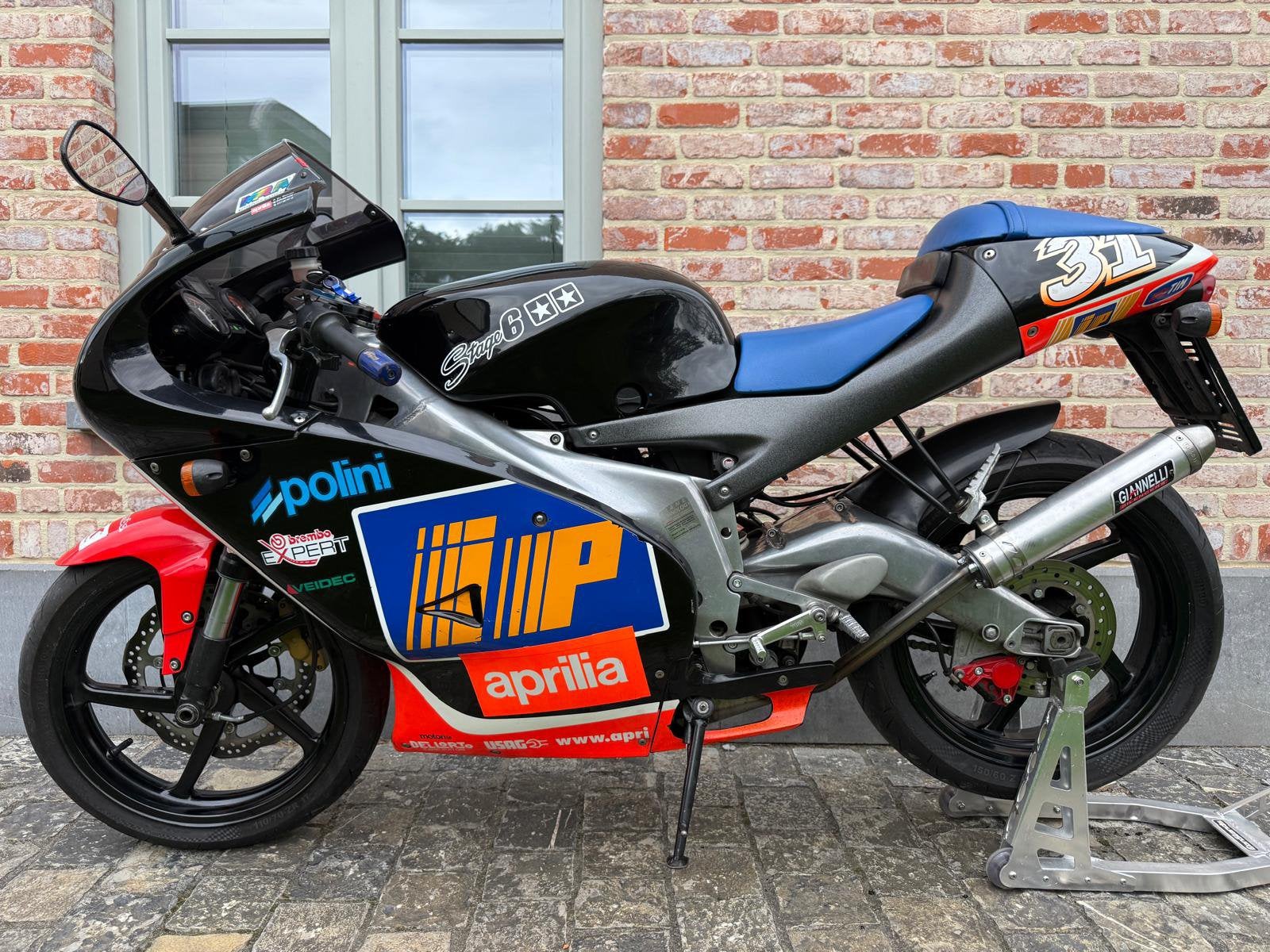 Aprilia RS 125 1999, Sportuitlaat, Gebruikt, 125 cc, 11 kW of minder