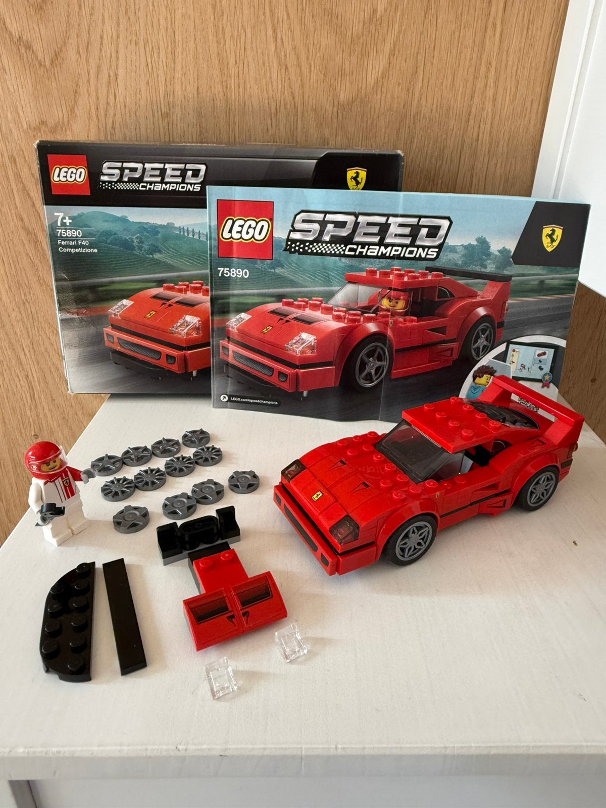 LEGO Speed Champions - Ferrari F40 Competizione - 75890, Kinderen en Baby's, Ophalen, Lego, Speed Champions, Zo goed als nieuw