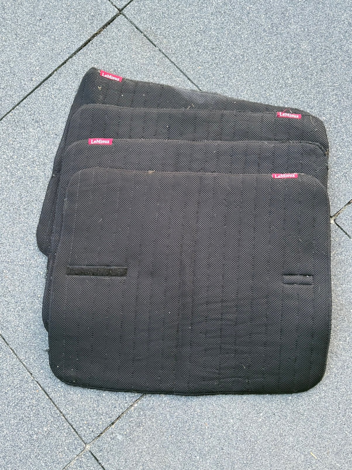 Lemieux memory foam onderlappen, Dieren en Toebehoren, Lemieux, Rijden, Ophalen of Verzenden, Zo goed als nieuw
