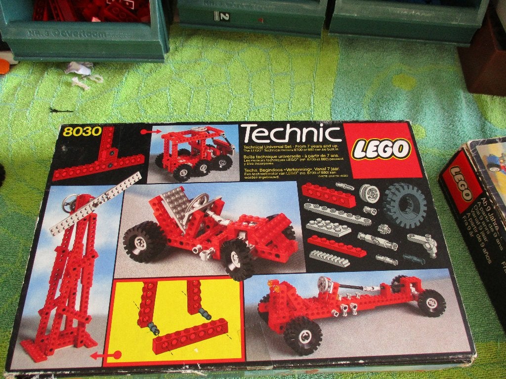 lego technic Set 8030 Universele bouwset, Ophalen of Verzenden, Gebruikt, Complete set, Lego