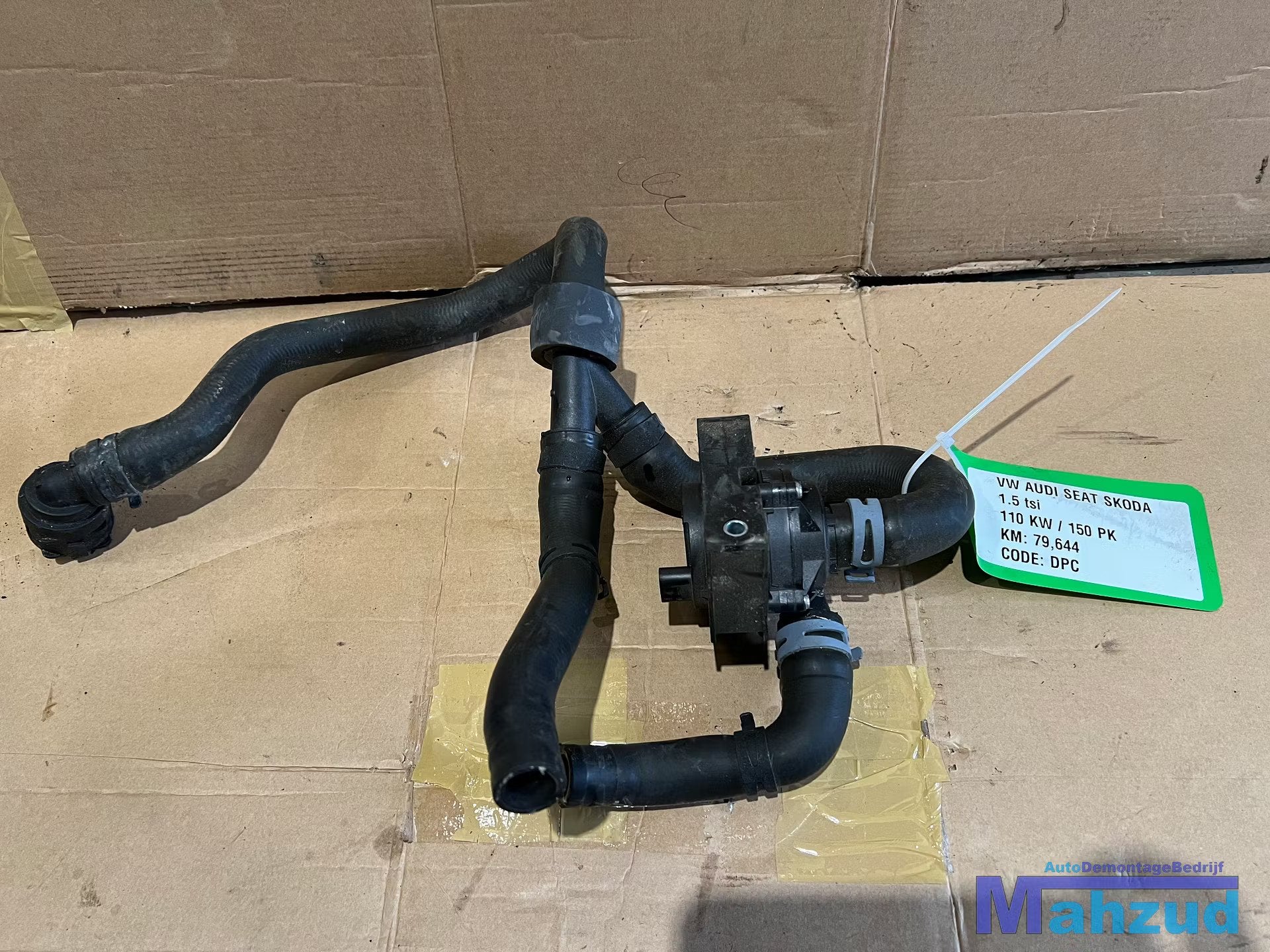 VW 1.5 TSI DPC Extra waterpomp met slang 5Q0965567, Gebruikt, Volkswagen, Volkswagen AG, Berliner Ring 2
38440  Wolfsburg, DE