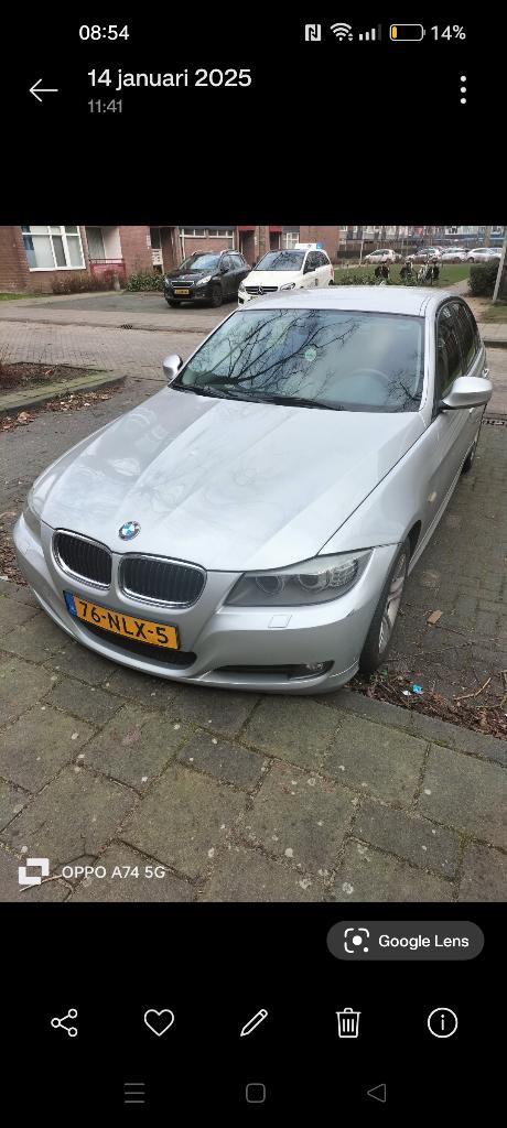 BMW 3-Serie 2.0 I 318 2010 Grijs, Achterwielaandrijving, Origineel Nederlands, Handgeschakeld, Particulier