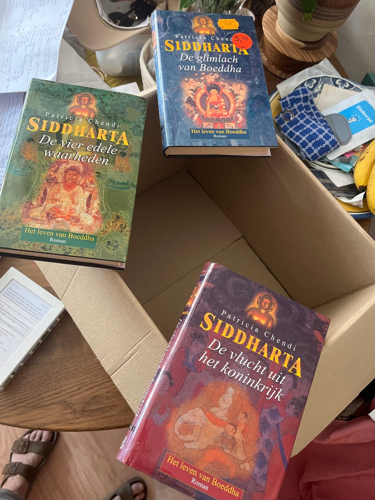 Siddharta: Het leven van Boeddha (3 romans), Boeken, Ophalen of Verzenden, Gelezen