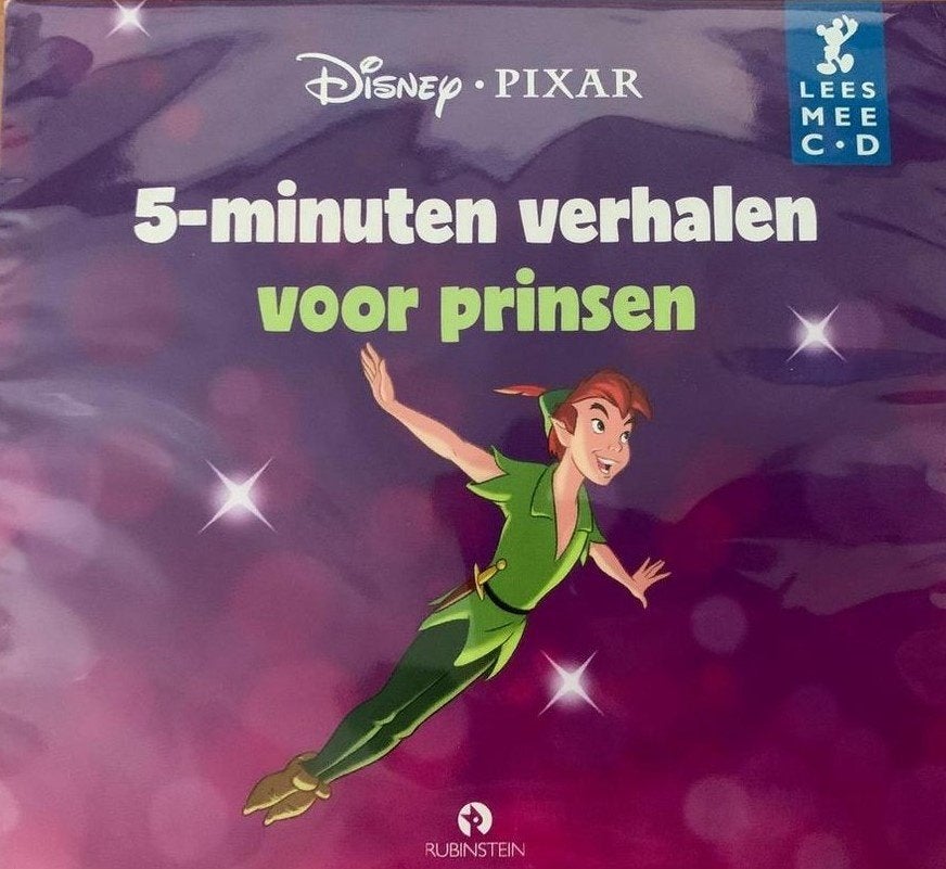 5 minuten verhalen voor prinsen Disney Lees mee cd en boekje, Boeken, Ophalen of Verzenden