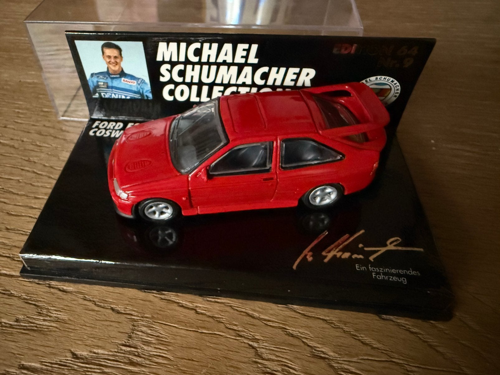 Ford Escort Cosworth - Schumacher - Minichamps, Ophalen of Verzenden, Zo goed als nieuw, Auto