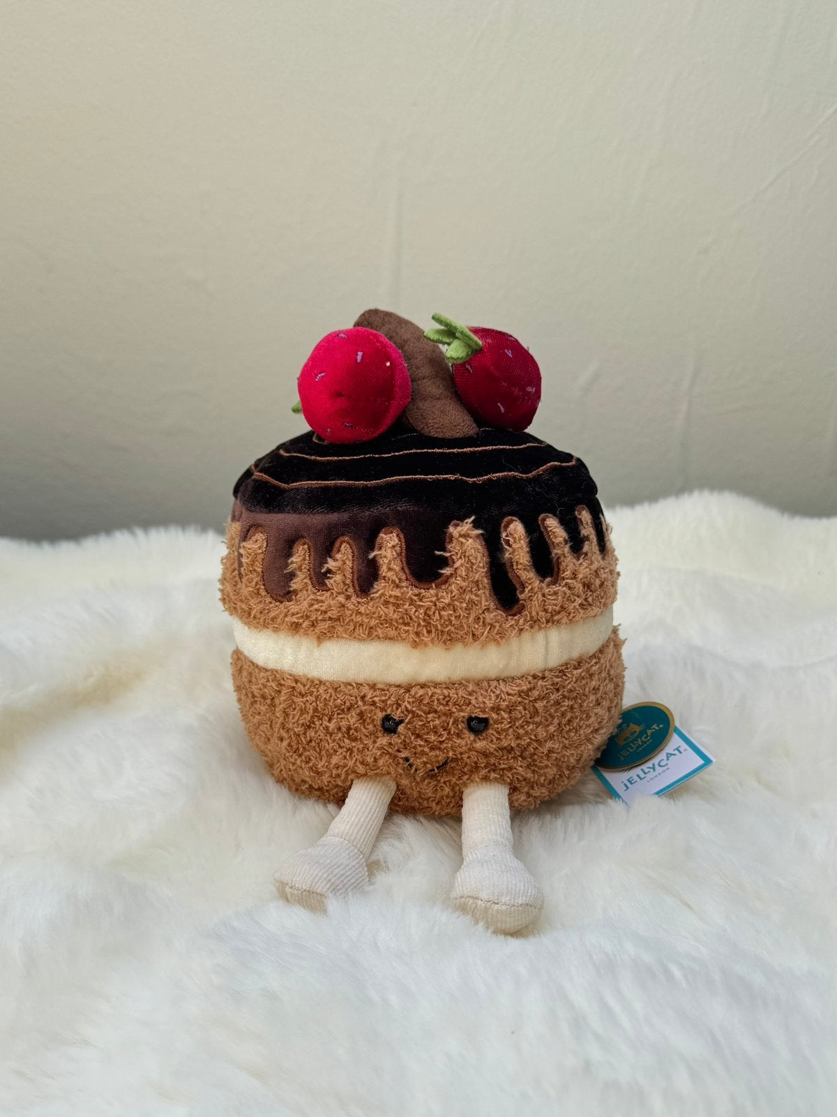 Jellycat Chocolate Cake, Jellycat, Overige typen, Nieuw, Ophalen of Verzenden