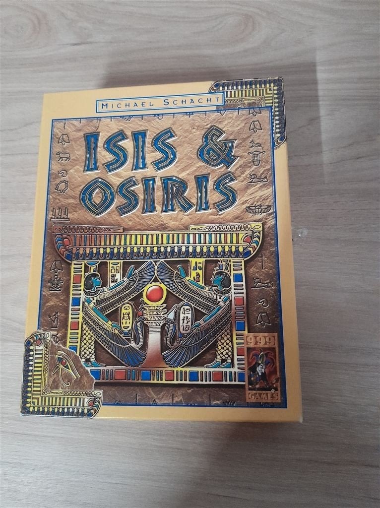 Isis en Osiris - 999 games - s1770, Hobby en Vrije tijd, Gezelschapsspellen | Bordspellen, Verzenden, Zo goed als nieuw