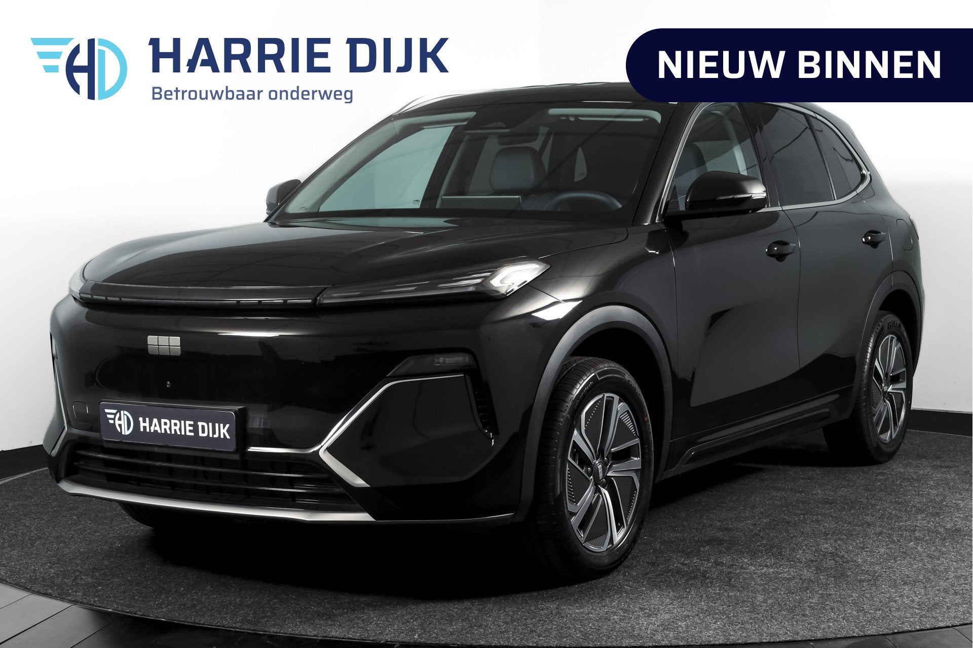 GEELY Starray EM-i 1.5 Pro PHEV | 83km Elektrisch | 360 Ca, Auto's, 12 maanden, Gebruikt, 4 cilinders, Zwart