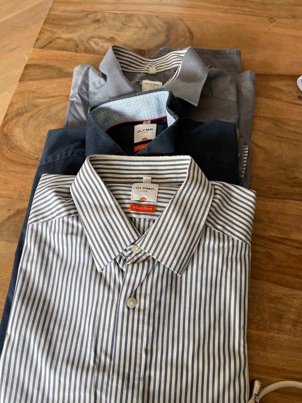 Olymp Luxor overhemden - Slim Line & Modern Fit, Ophalen of Verzenden, Gedragen, Meerkleurig, Halswijdte 41/42 (L)
