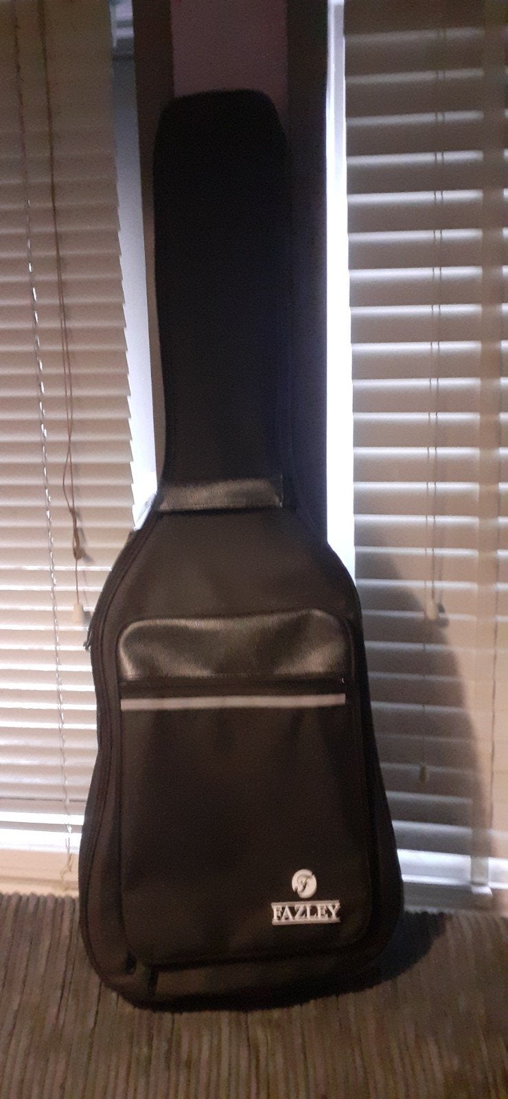 Fazley gitaartas - Zwart, Ophalen, Zo goed als nieuw, Akoestische gitaar
