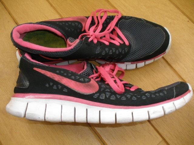 NIKE Free Run schoenen zwart roze maat 40, Zwart, Nike, Ophalen of Verzenden, Sneakers of Gympen