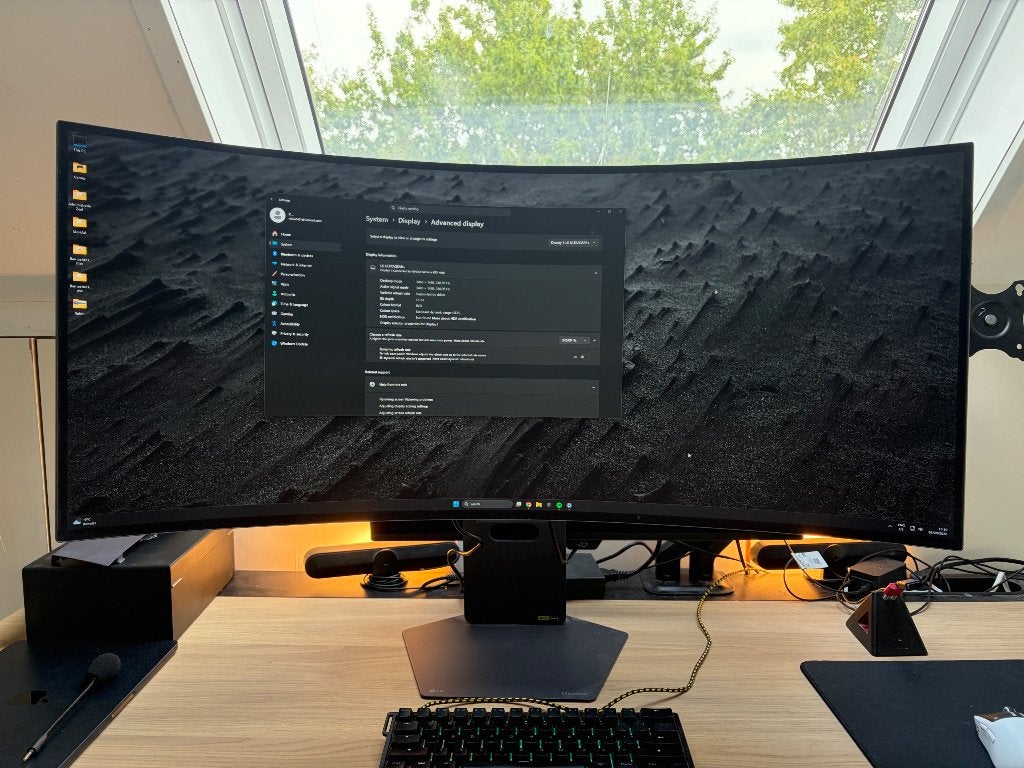 LG 39 inch Oled Ultra Wide 39GX900A-B, Gaming, Zo goed als nieuw, Curved, Lg
