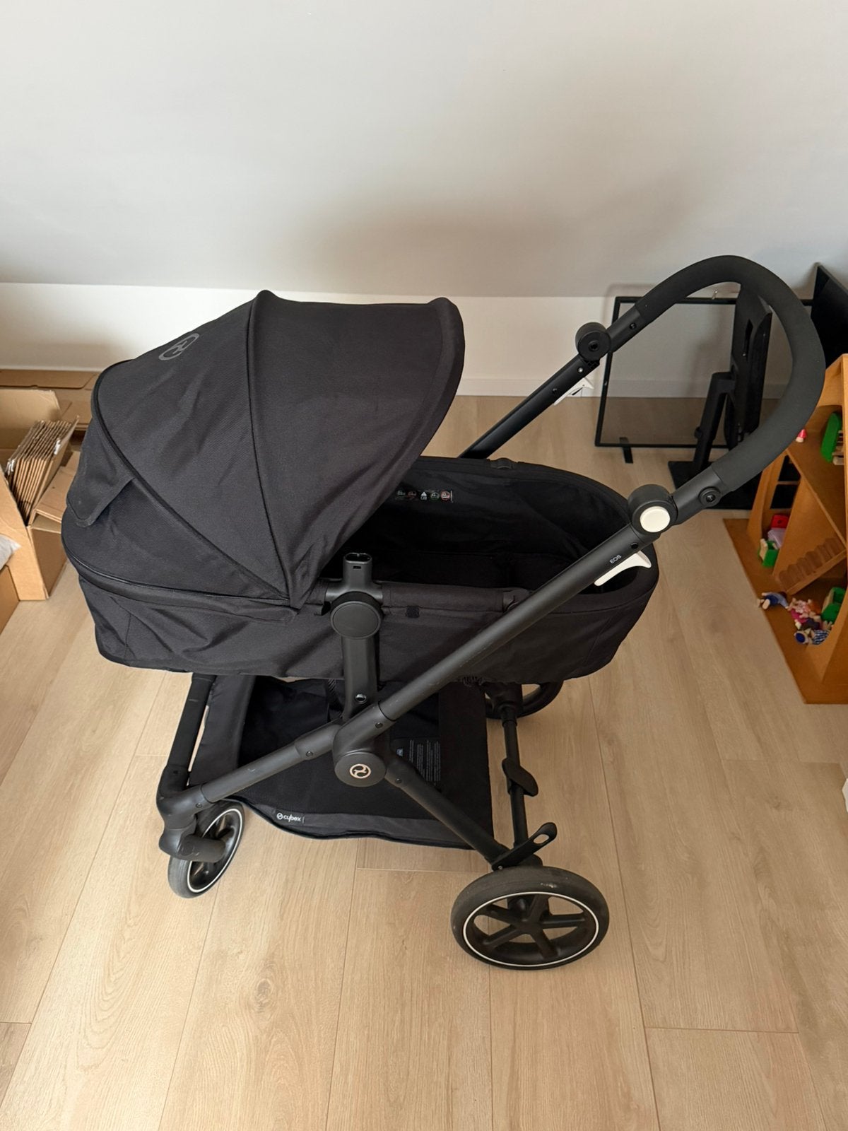 Kinderwagen en autostoel cybex, Ophalen, Gebruikt