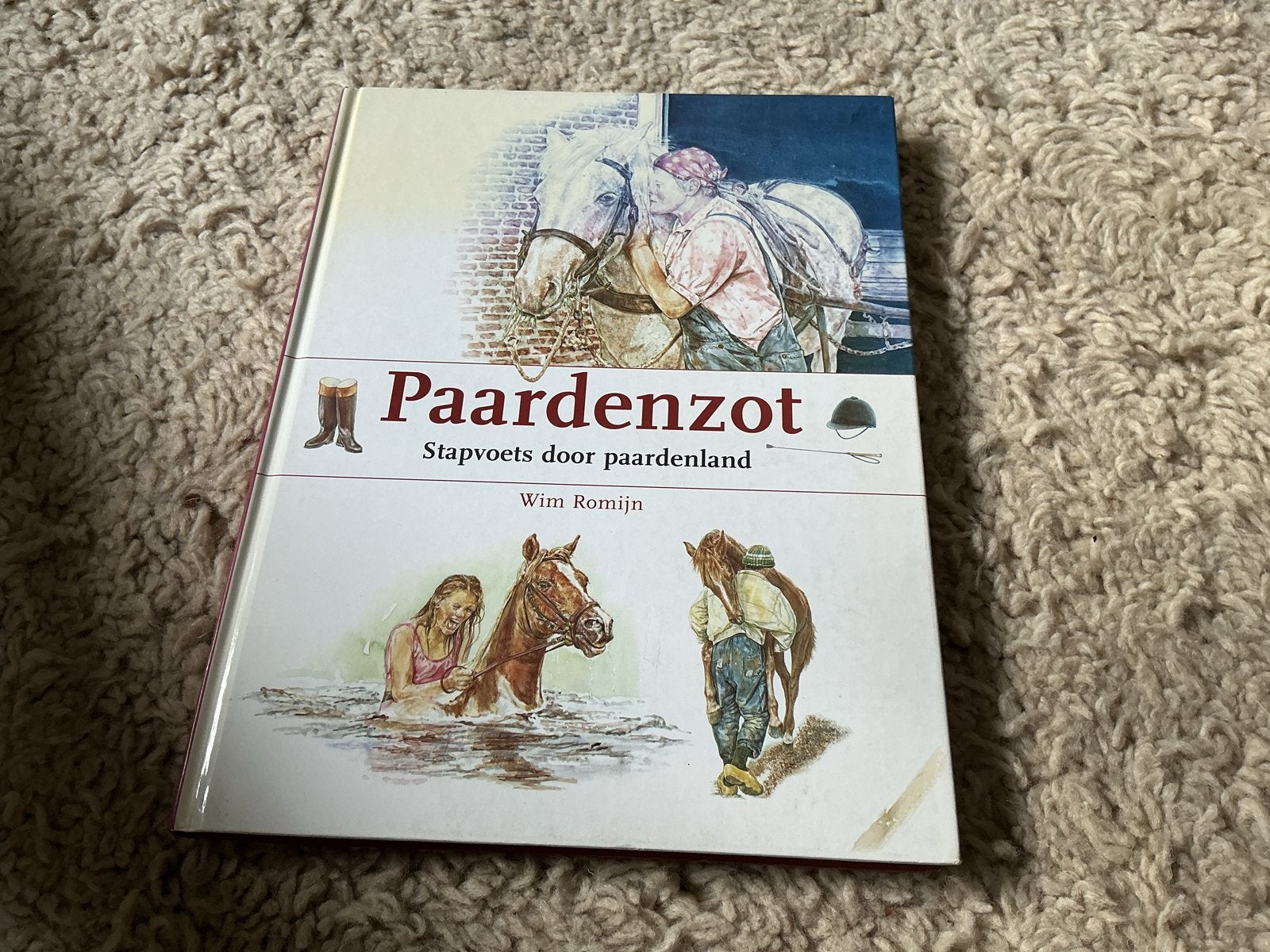 Paardenzot - Stapvoets door paardenland  Romijn) giro 555, Ophalen of Verzenden, Zo goed als nieuw