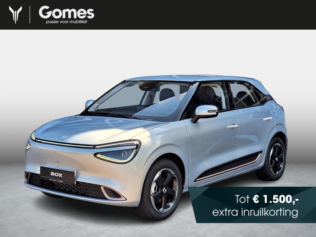 Dongfeng BOX Premium Edition 42 kWh | 360° camera | Adaptie, Auto's, Dongfeng, 12 maanden, Stof, 310 km, 95 pk