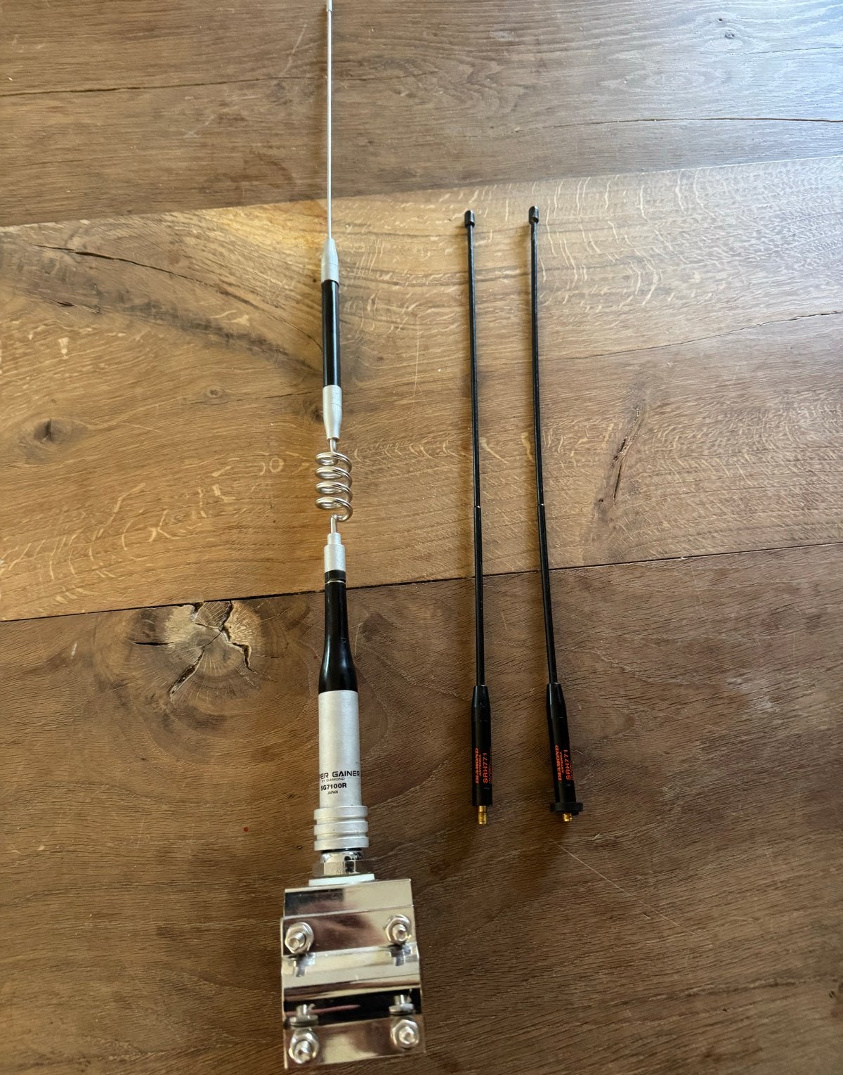 Diamond SRH771 en SG7100R antennes met bevestiging, Ophalen, Gebruikt, Antenne