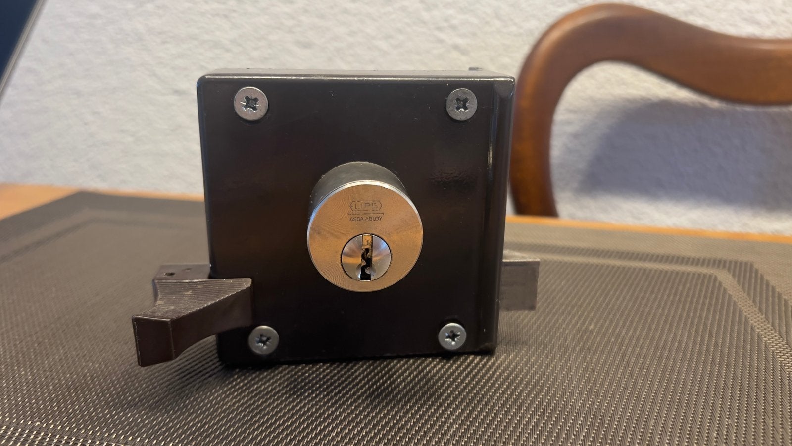 Slot - Lips - Veiligheidsoplegslot, Ophalen of Verzenden, Gebruikt, Overige materialen, Slot