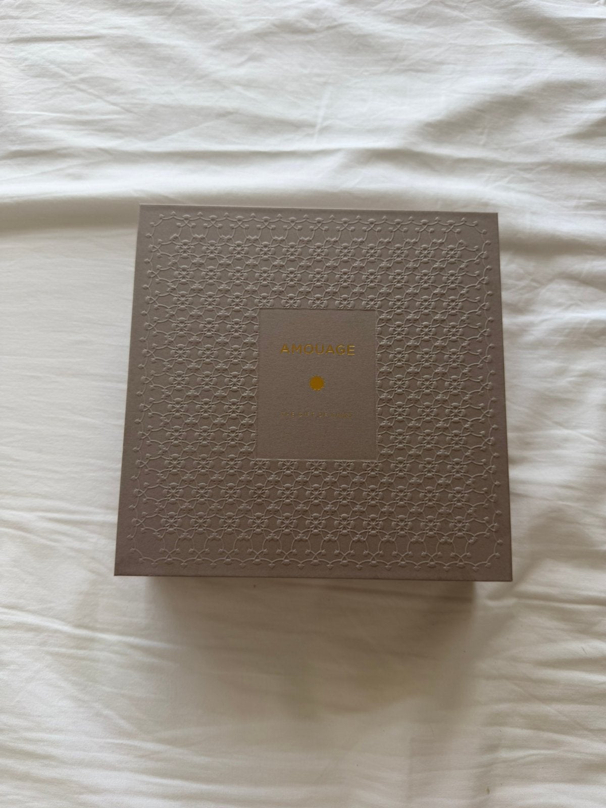Amouage parfum doos nieuw, Ophalen of Verzenden, Nieuw