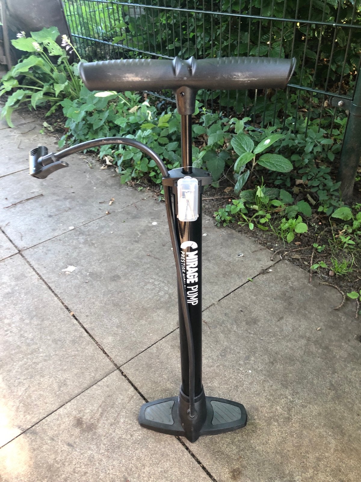Mirage Prestige Fietspomp met Drukmeter, Fietsen en Brommers, Fietsaccessoires | Fietspompen, Gebruikt, Drukmeter, Ophalen of Verzenden