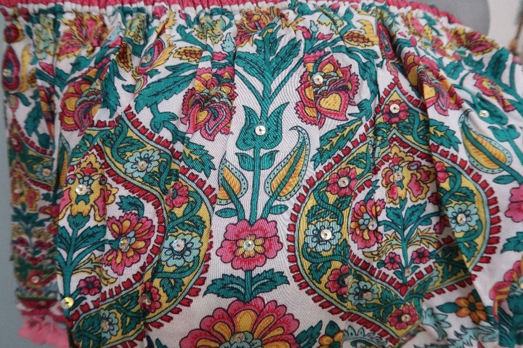 Miss June prachtige nwe Bohemian top S/M zie afmetingen, Overige kleuren, Miss June, Nieuw, Ophalen of Verzenden