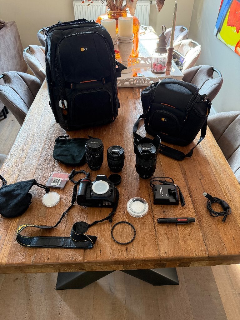 Nikon D7100 met diverse lensen accesoires, Audio, Tv en Foto, Zo goed als nieuw, Nikon, Geen optische zoom, Spiegelreflex