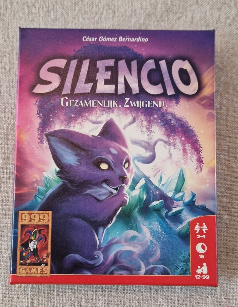 Silencio, Een of twee spelers, Ophalen, Nieuw, 999 Games