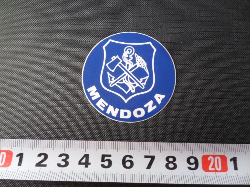 sticker MENDOZA wapen, Ophalen of Verzenden, Zo goed als nieuw