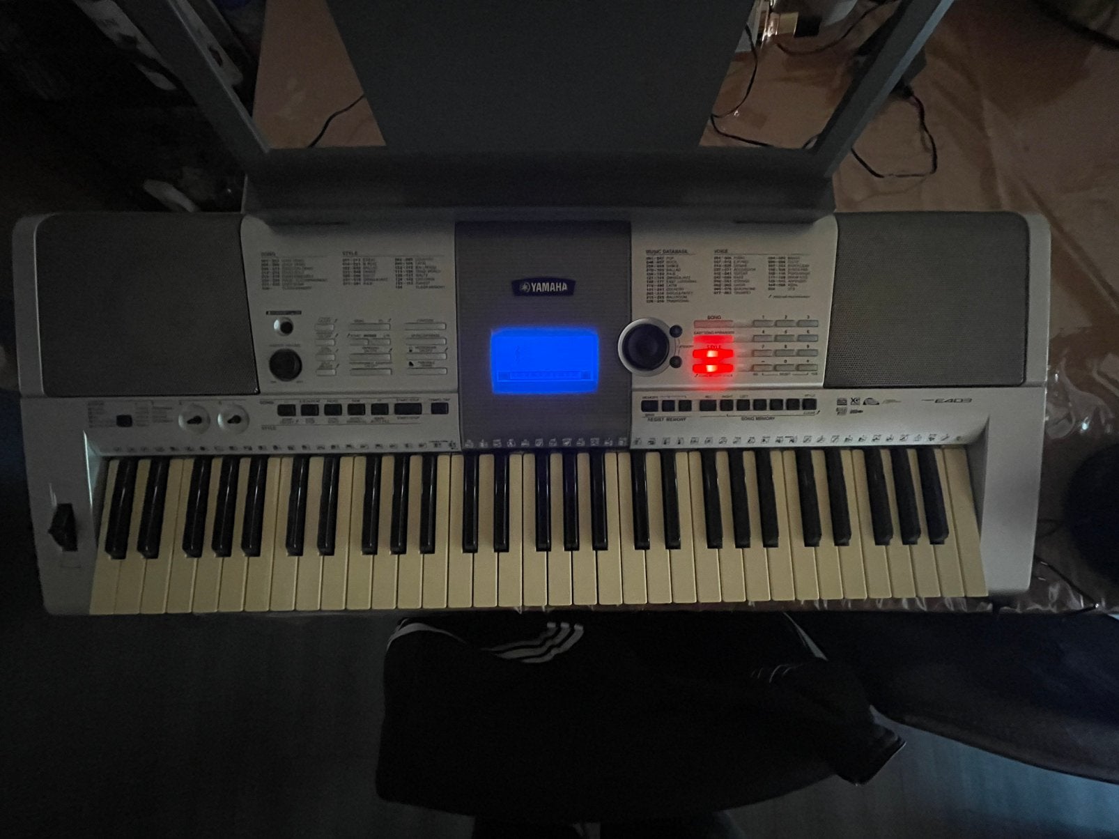 Yamaha psr-E403 keyboard, Muziek en Instrumenten, Keyboards, Ophalen, Gebruikt, Yamaha