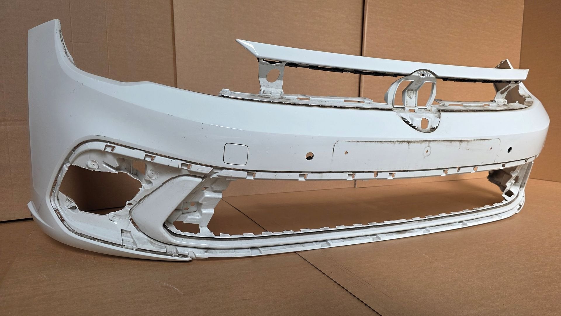 Voorbumper VW Polo 2G Facelift Bumper Volkswagen C9A 2022-, Gebruikt, -, Voor, Ophalen of Verzenden